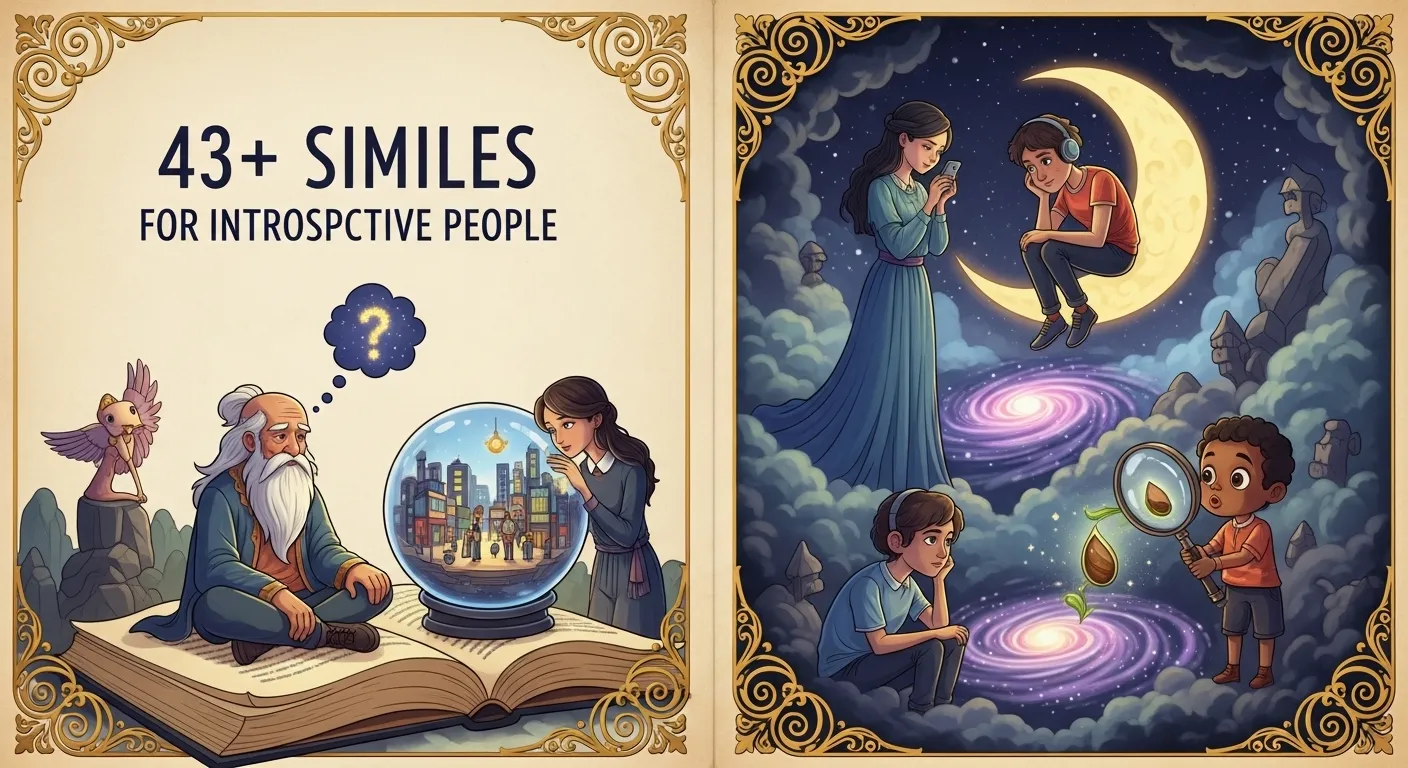 Similes for Introspective