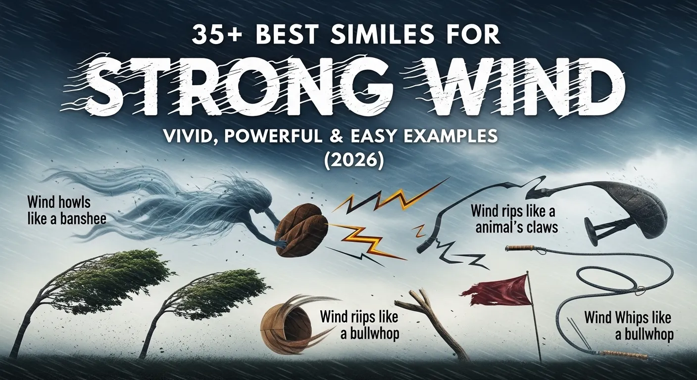 Similes for Strong Wind
