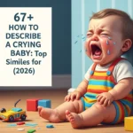 simile for crying baby