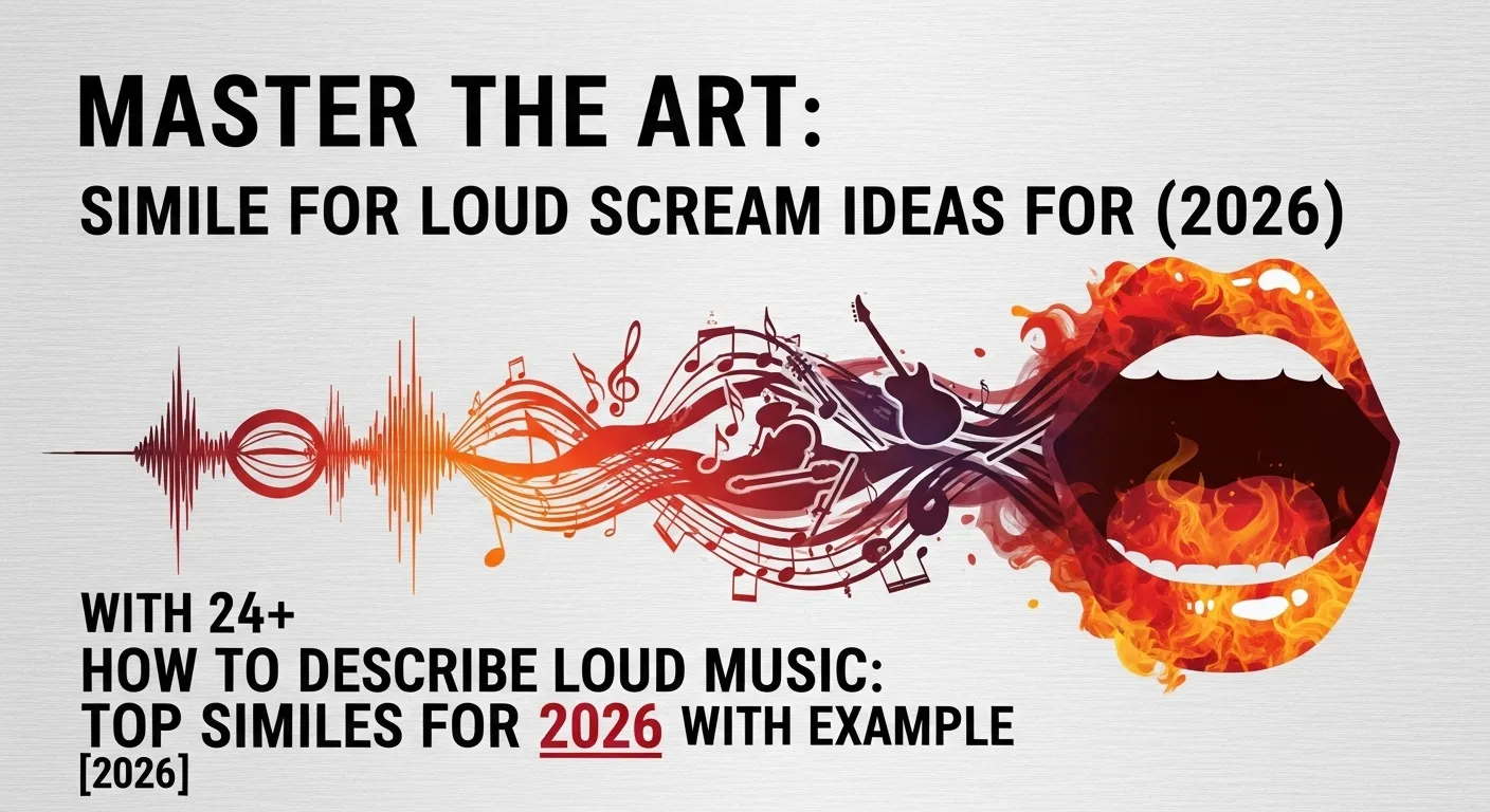 Simile for Loud Music