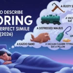 simile for snoring