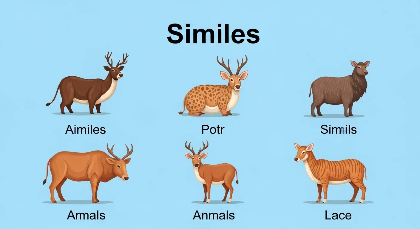 Similes for Animals