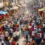 Simile for Crowded Place