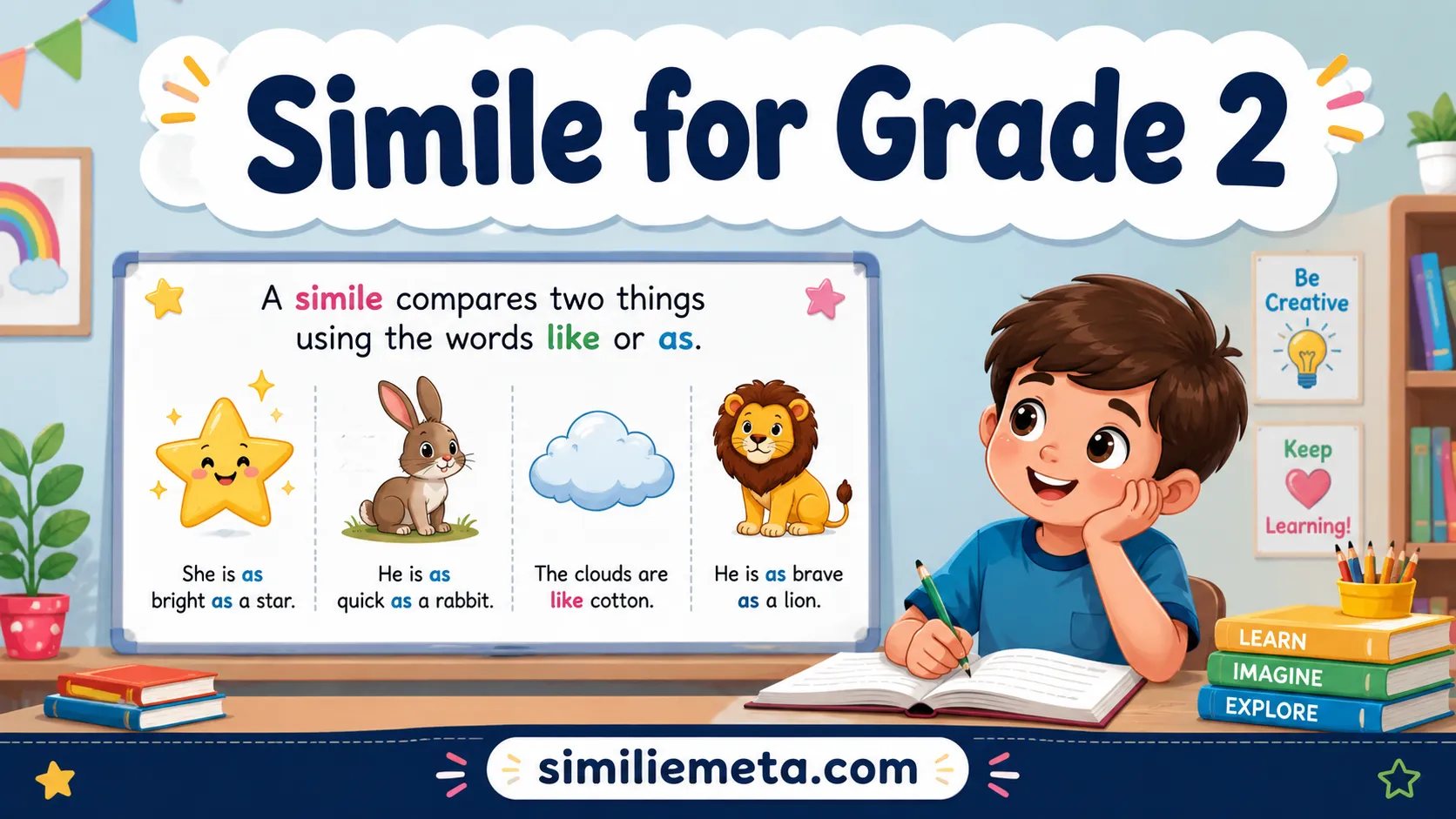 Simile for Grade 2