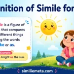 Definition of Simile for Kids