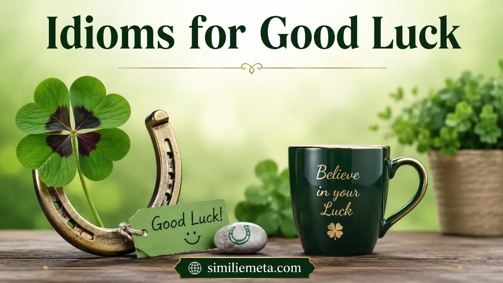 Idioms for Good Luck