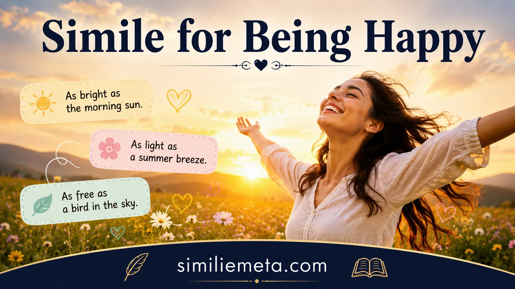 Simile for Being Happy