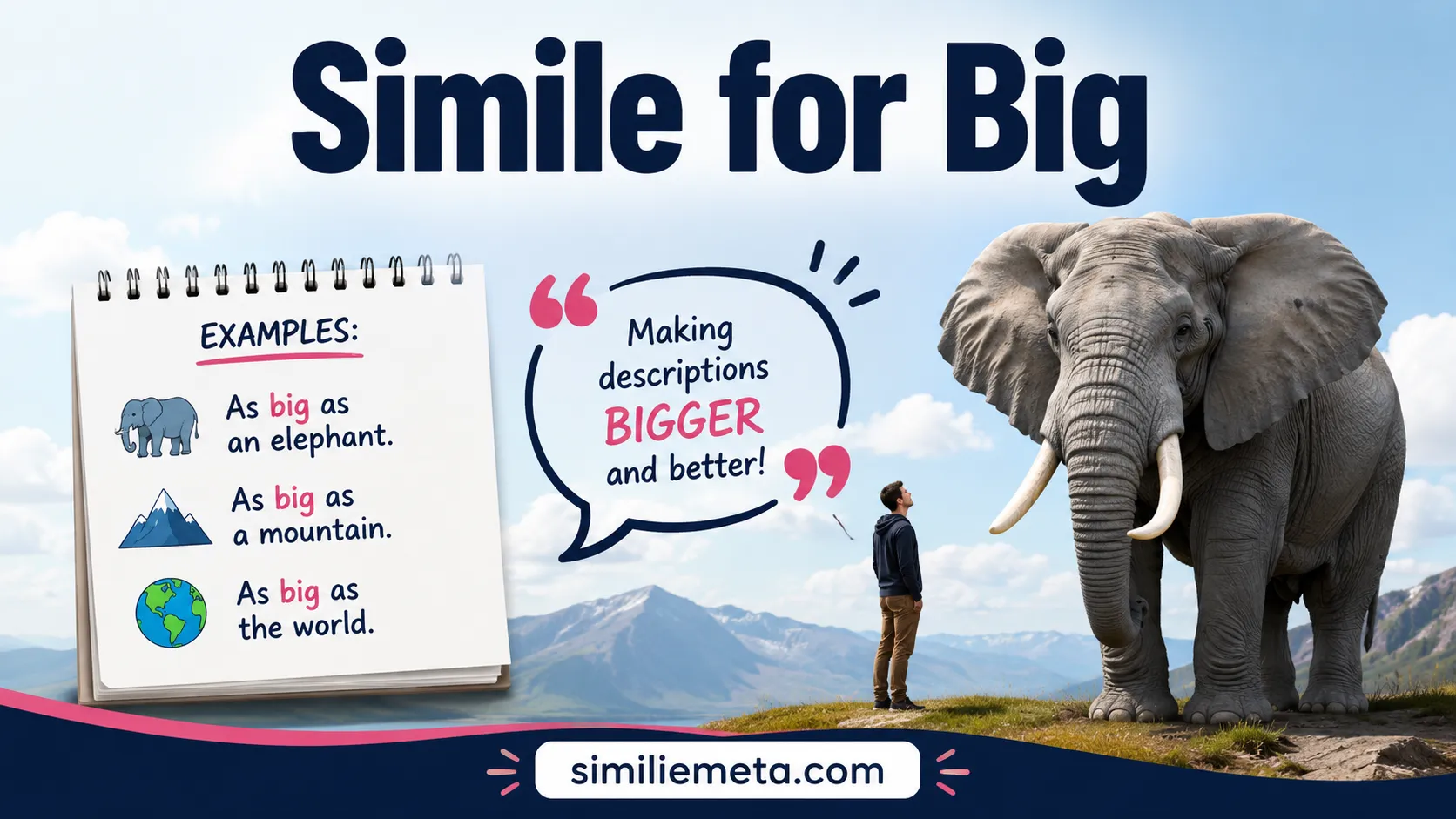Simile for Big