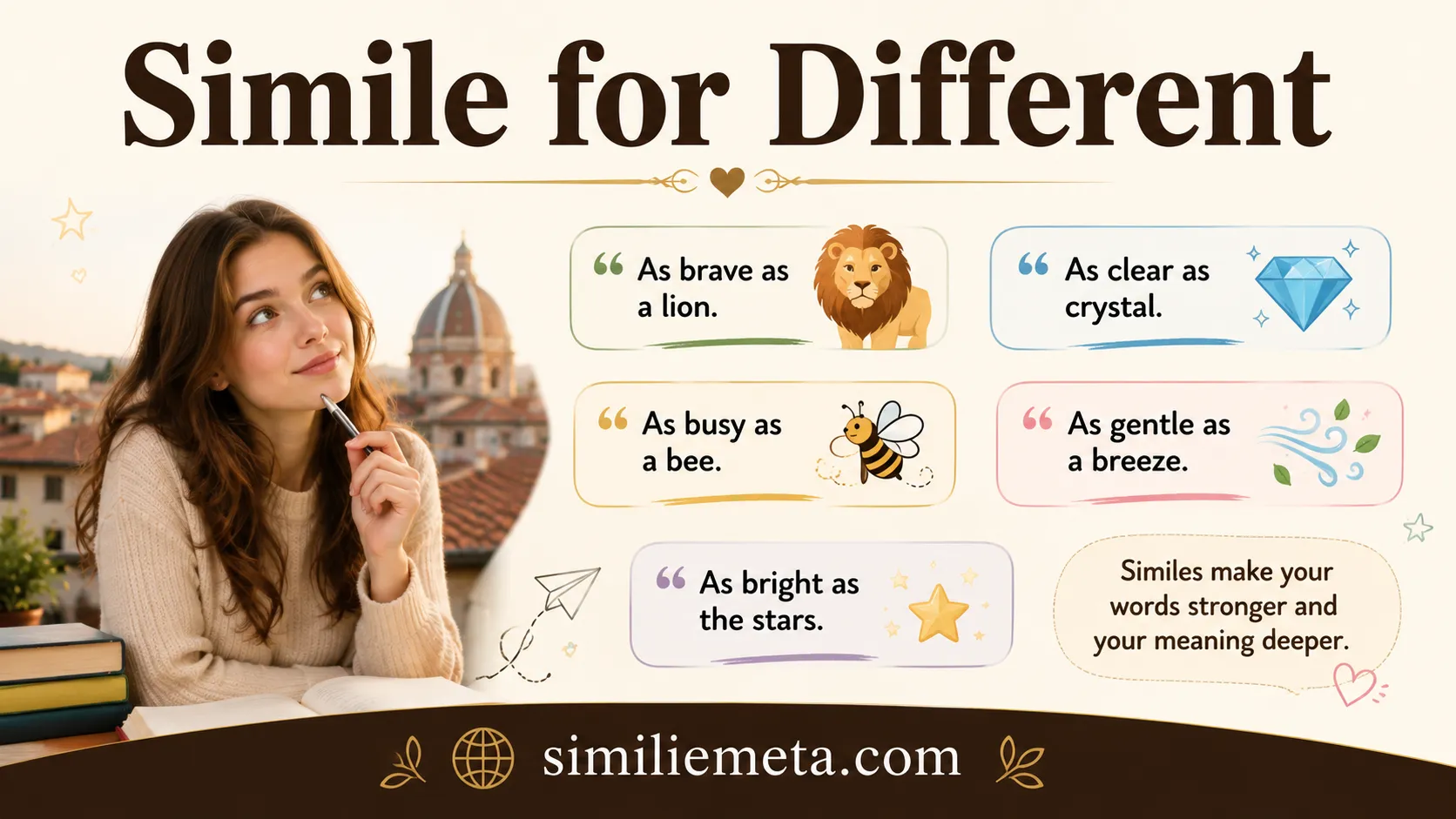 Simile for Different