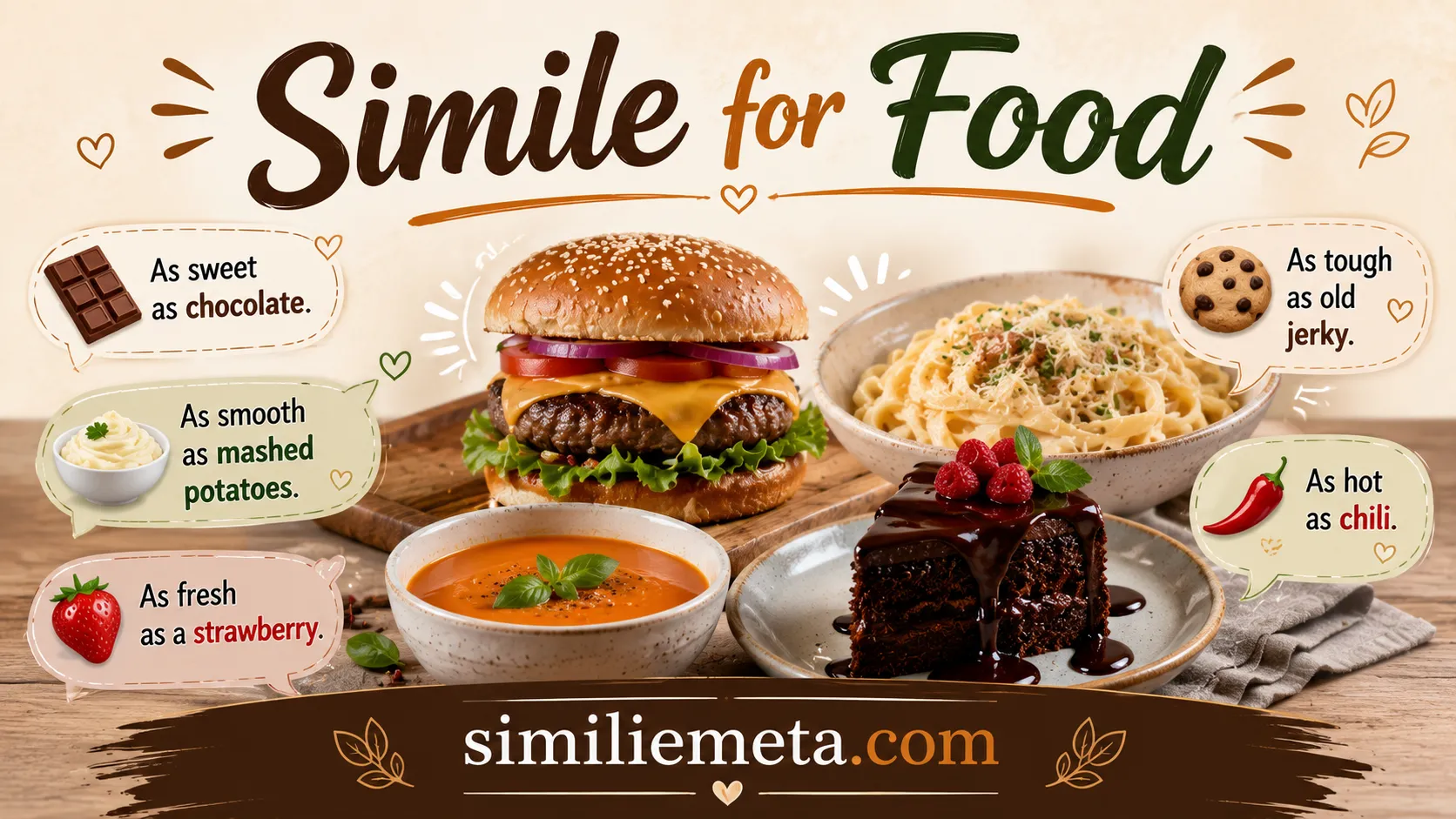 Simile for Food