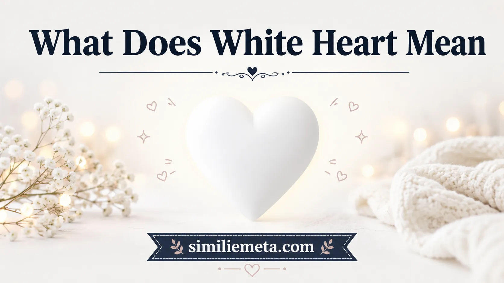 What Does White Heart Mean